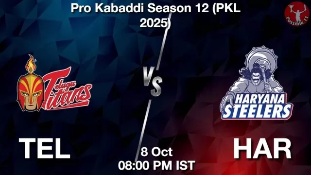 TEL vs HAR Match Previews and Kabaddi Tips
