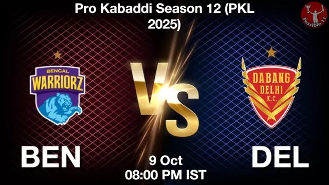 BEN vs DEL Match Previews BEN vs DEL Match Previews and Kabaddi Tips