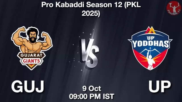 GUJ vs UP Match Previews GUJ vs UP Match Previews and Kabaddi Tips