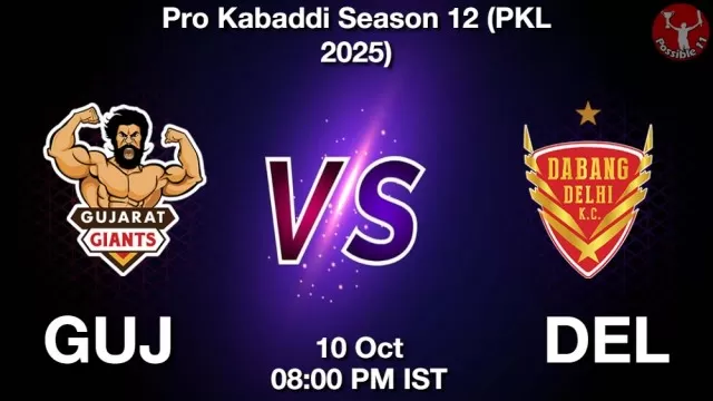 GUJ vs DEL Match Previews GUJ vs DEL Match Previews and Kabaddi Tips
