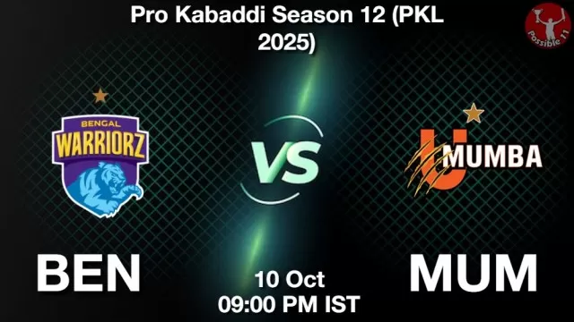 BEN vs MUM Match Previews BEN vs MUM Match Previews and Kabaddi Tips