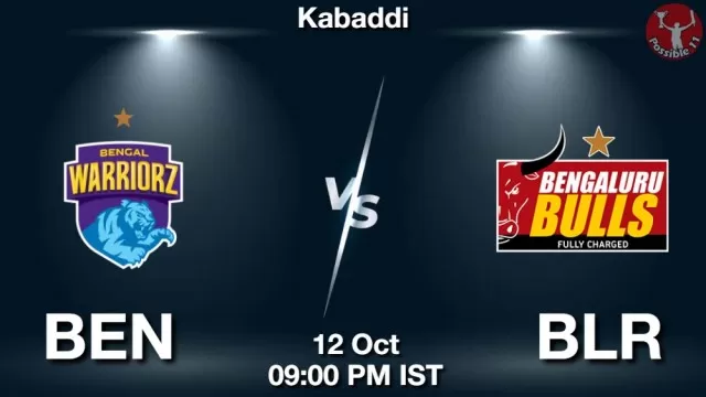 BEN vs BLR Match Previews BEN vs BLR Match Previews and Kabaddi Tips