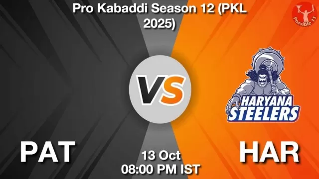 PAT vs HAR Match Previews and Kabaddi Tips