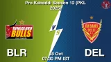 BLR vs DEL Match Preview & Latest Updates - <small>Sat, 18 Oct 07:30 PM IST</small>