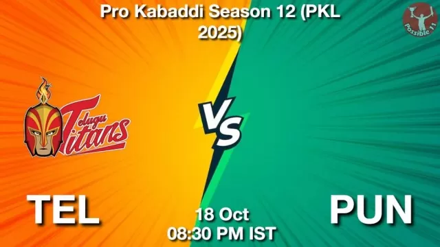 TEL vs PUN Match Previews TEL vs PUN Match Previews and Kabaddi Tips