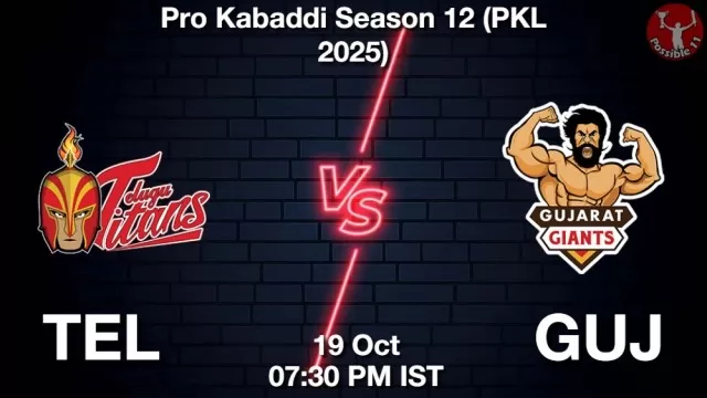 TEL vs GUJ Match Previews TEL vs GUJ Match Previews and Kabaddi Tips
