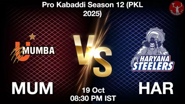 MUM vs HAR Match Previews MUM vs HAR Match Previews and Kabaddi Tips