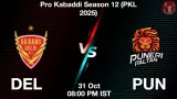 DEL vs PUN Match Preview & Latest Updates - <small>Fri, 31 Oct 08:00 PM IST</small>