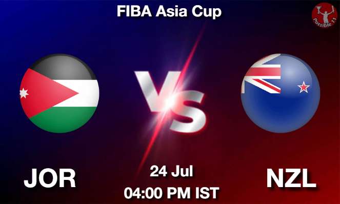 JOR vs NZL NBA Match Previews