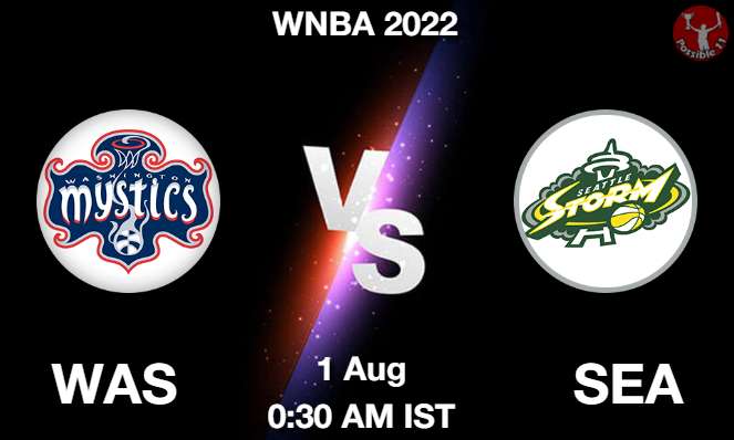 WAS vs SEA NBA Match Previews