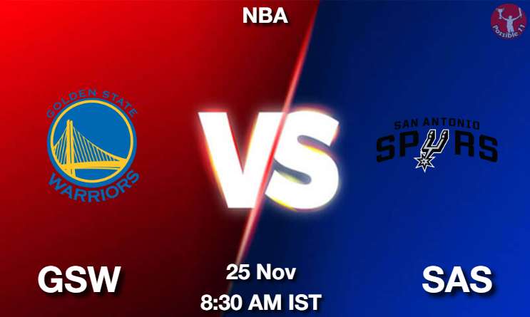 GSW vs SAS NBA Match Preview