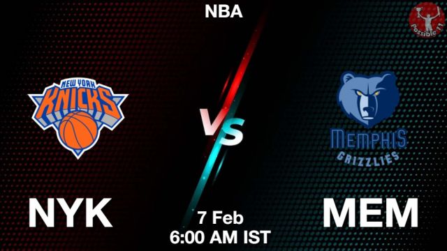NYK vs MEM NBA Match Preview