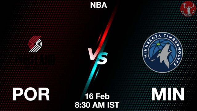 POR vs MIN Dream11 Team Prediction, Fantasy NBA Tips