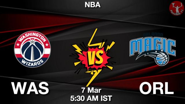 WAS vs ORL Dream11 Team Prediction, Fantasy NBA Tips