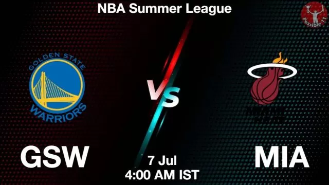 GSW vs MIA Dream11 Team Prediction, Fantasy NBA Tips