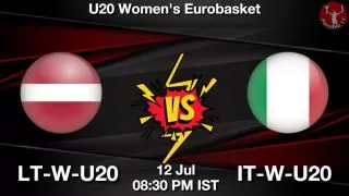 LT-W-U20 vs IT-W-U20 Matcch Previews