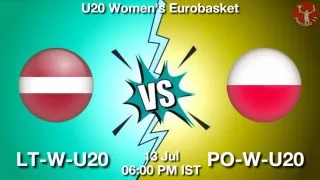 LT-W-U20 vs PO-W-U20 Matcch Previews