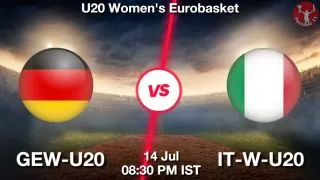 GEW-U20 vs IT-W-U20 Matcch Previews