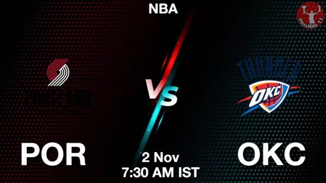 POR vs OKC Dream11 Team Prediction, Fantasy NBA Tips