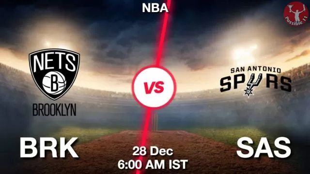 BRK vs SAS Dream11 Team Prediction, Fantasy NBA Tips