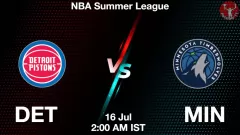 DET vs MIN Match Result