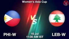 PHI-W vs LEB-W Match Result