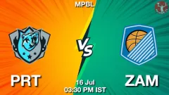 PRT vs ZAM Match Result