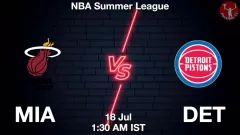 MIA vs DET Match Result