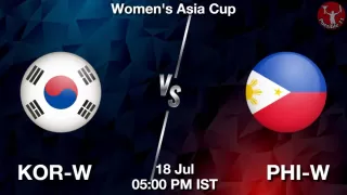 KOR-W vs PHI-W