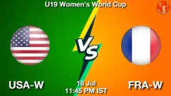 USA-W vs FRA-W Match Result