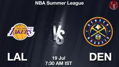 LAL vs DEN Match Result