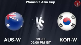 AUS-W vs KOR-W