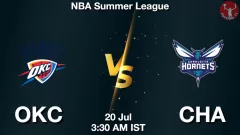 OKC vs CHA Match Result