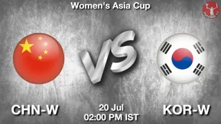 CHN-W vs KOR-W