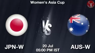 JPN-W vs AUS-W
