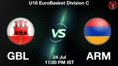 GBL vs ARM Match Result