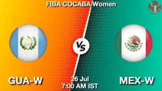 GUA-W vs MEX-W