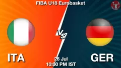 ITA vs GER Match Result
