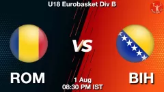 ROM vs BIH Match Result