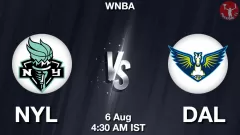 NYL vs DAL Match Result