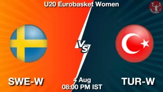 SWE-W vs TUR-W