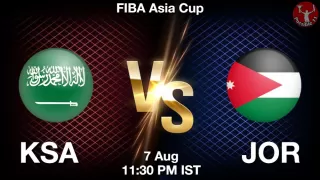 KSA vs JOR