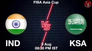 IND vs KSA