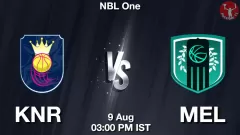 KNR vs MEL Match Result