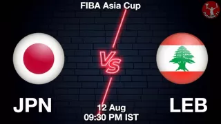 JPN vs LEB