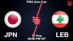 JPN vs LEB Match Result