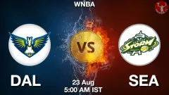 DAL vs SEA Match Result