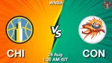 CHI vs CON Match Prediction & Fantasy Tips - <small>Sun, 24 Aug 01:30 AM IST</small>