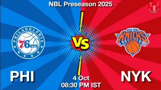 PHI vs NYK