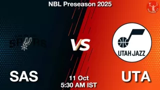 SAS vs UTA NBA Player Stats, Team News &